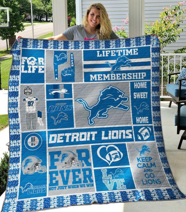 detroit lions premium quilt bg46 wbppp