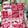 detroit red wings nhl ice hockey sports lover quilt blanket gyq7e