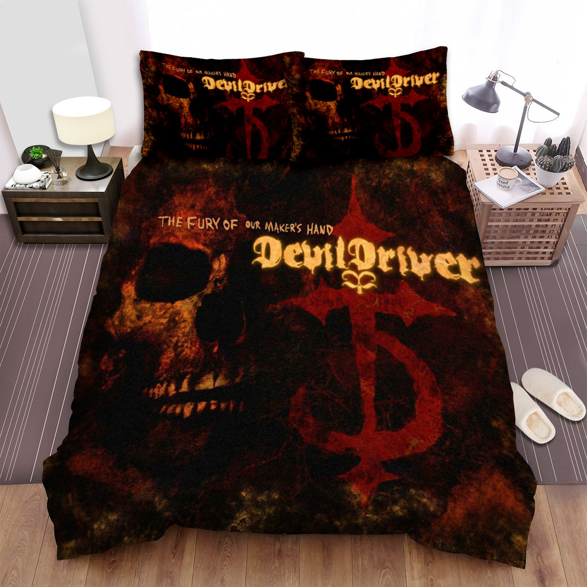 devildriver art cover duvet cover bedroom sets comfortable bedding sets xyaax