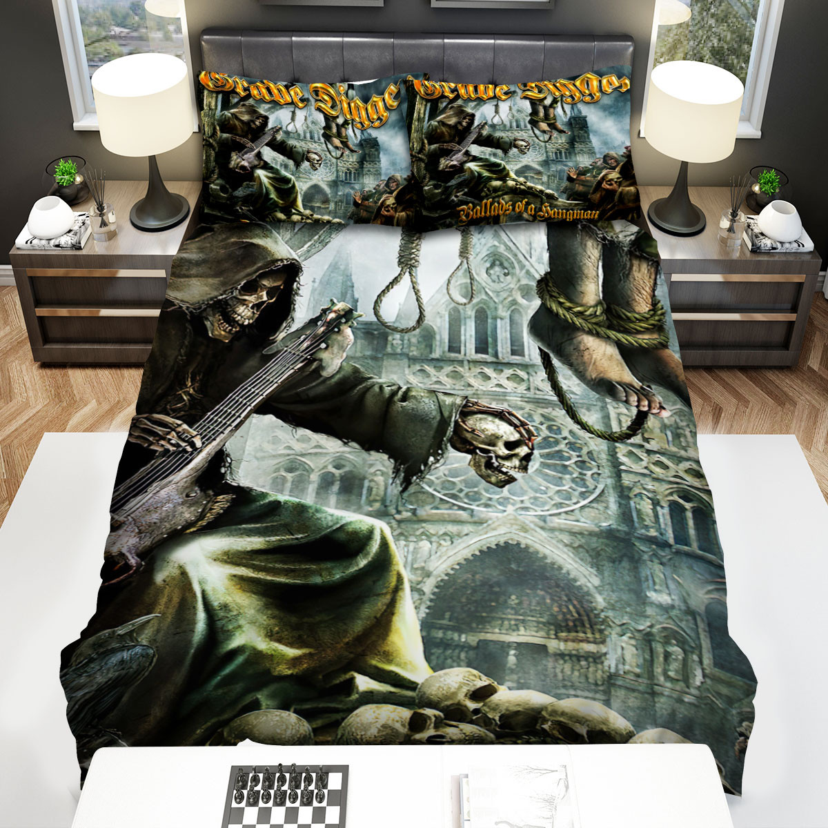 diggers band ballon of a sangman bed sheets spread comforter duvet cover bedding sets bvtsh