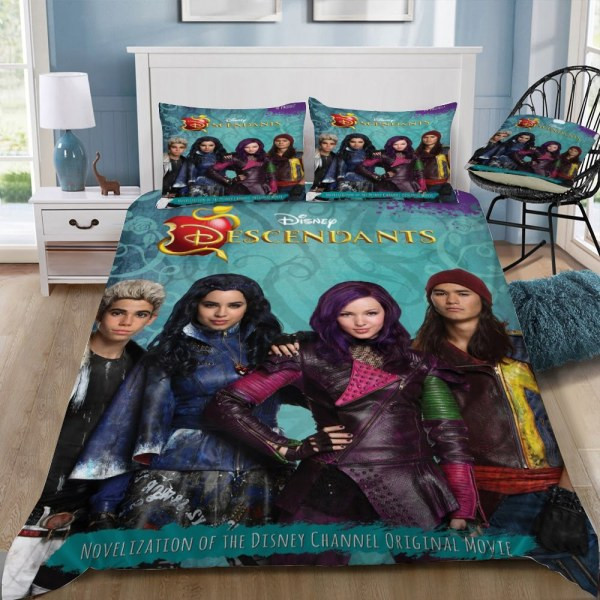 disney descendants 3d poster duvet cover bedroom sets comfortable bedding sets 9quxj