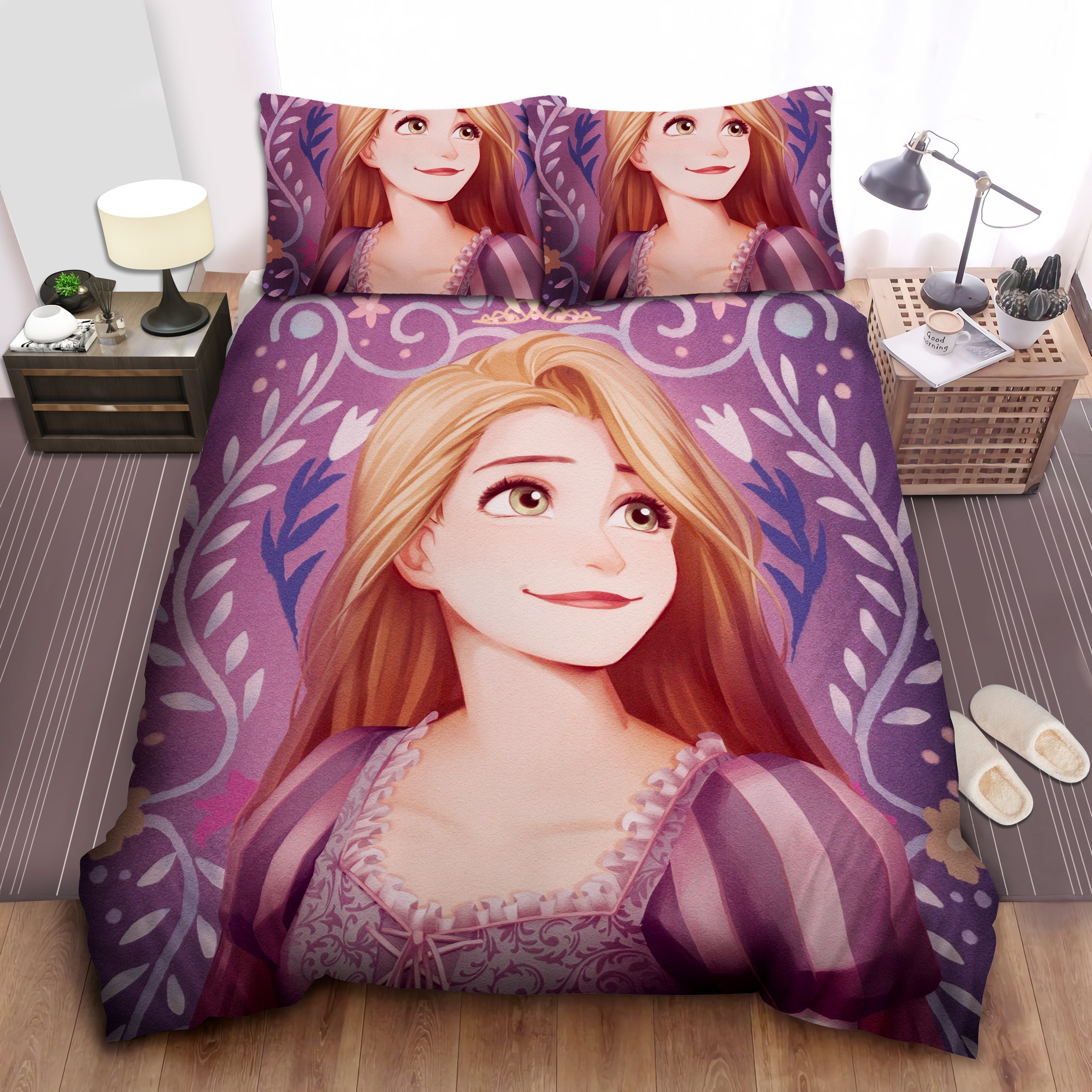 disney princess rapunzel portrait duvet cover bedroom sets comfortable bedding sets gi0le