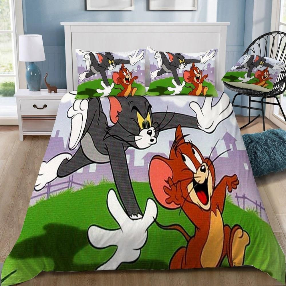 disney tom and jerry 2 duvet cover bedroom sets comfortable bedding sets u4adj