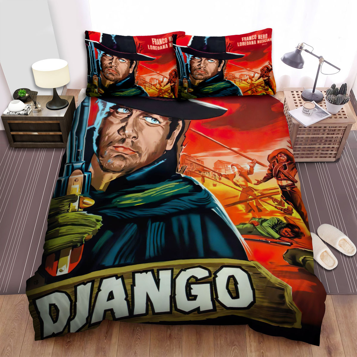 django oil painting duvet cover bedroom sets comfortable bedding sets vcqxt