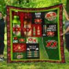 dos equis quilt blanket funny gift for beer lover usbxa