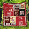 dr pepper diet quilt blanket funny gift for soft drink lover d8ymu