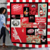 dr pepper quilt blanket for fans home decor gift