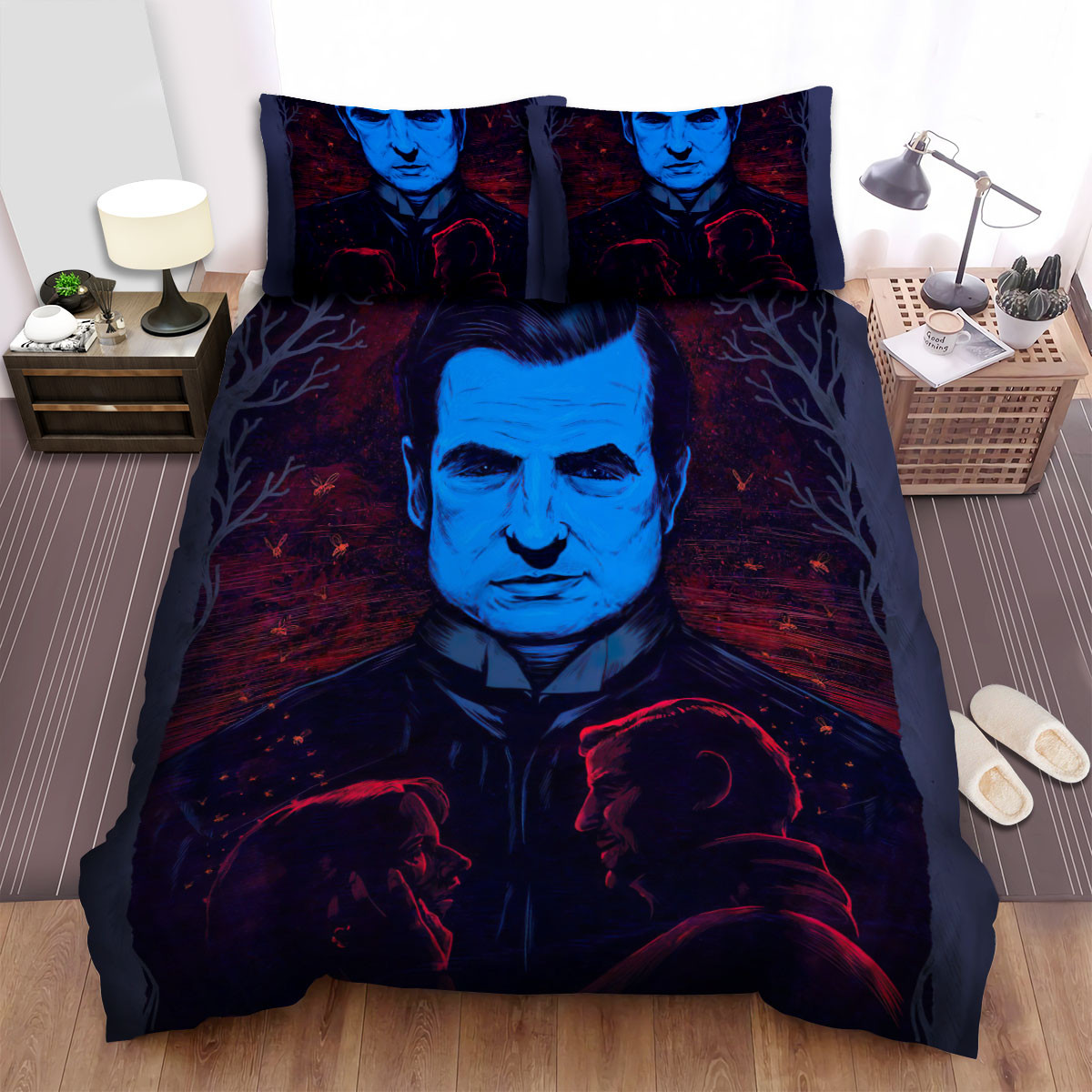 dracula 2020 illustration poster bed sheets spread comforter duvet cover bedding sets a4sjq