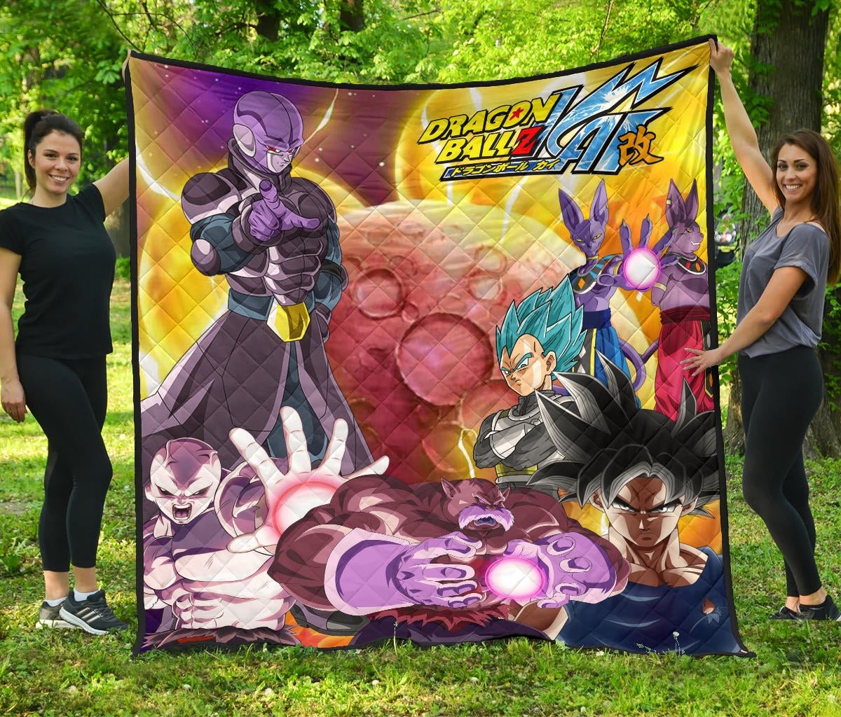 dragon ball anime db text main characters orange balls premium quilt blanke kjgkp