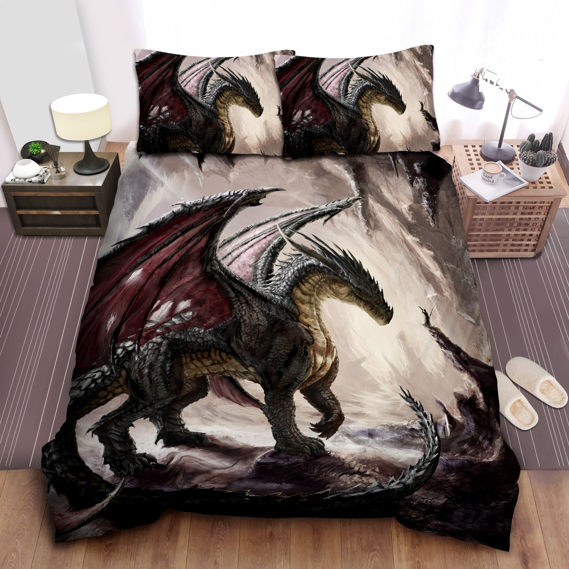 dragon in dragon cave duvet cover bedroom sets comfortable bedding sets cusid