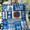 duke blue devils 1 quilt blanket for fans home decor gift 2 3