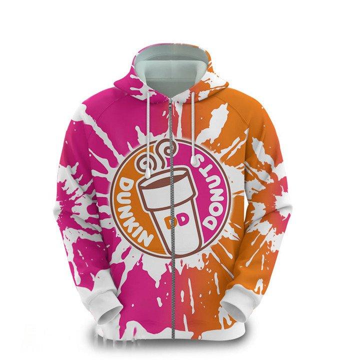 dunkin donut hoodie and zip hoodie santa joker 2 1600x