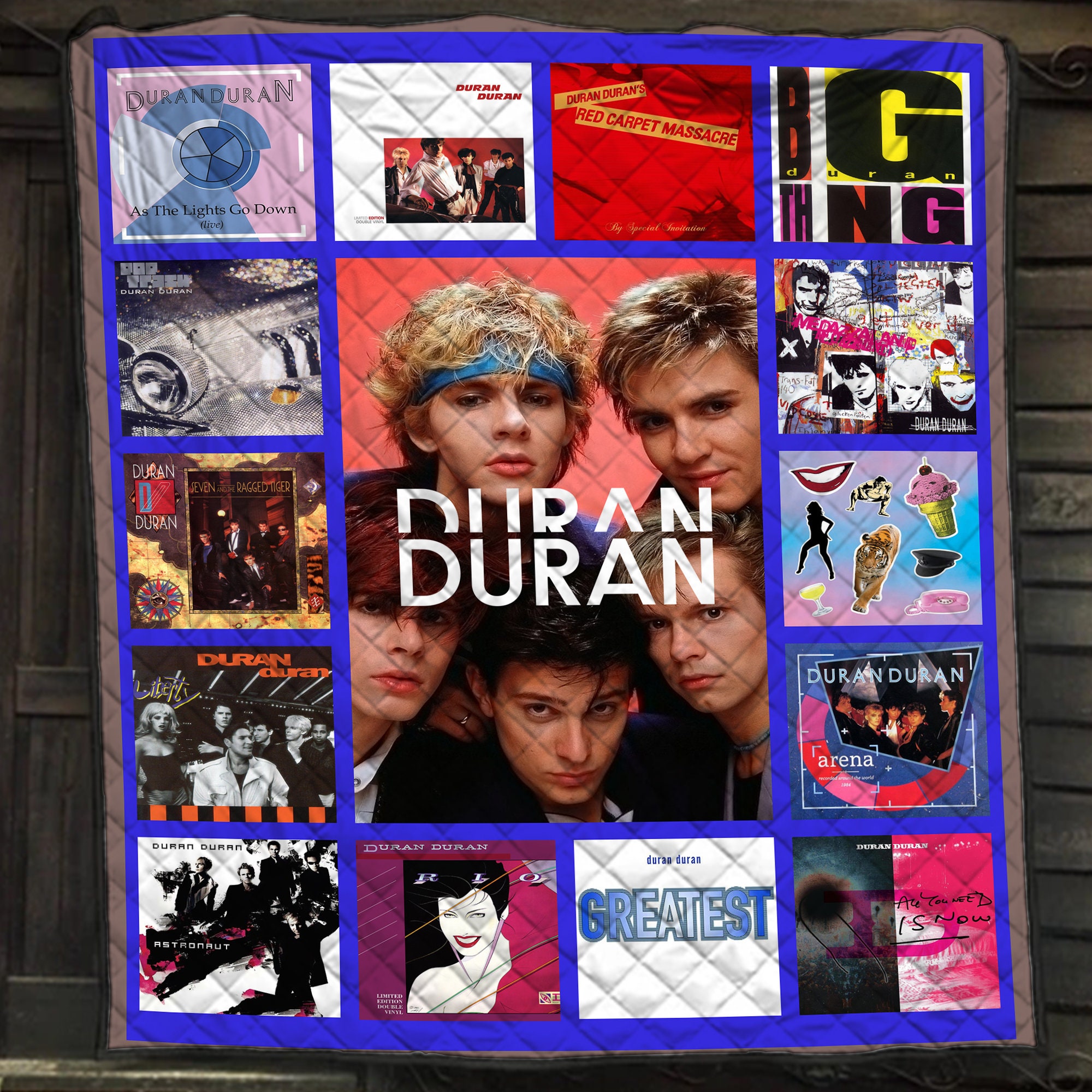 duran duran band albums new wave music lovers quilt blanket eofa3