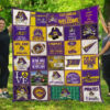 east carolina pirates quilt blanket for fans home decor gift