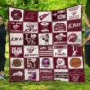 eastern kentucky colonels 1 quilt blanket 1