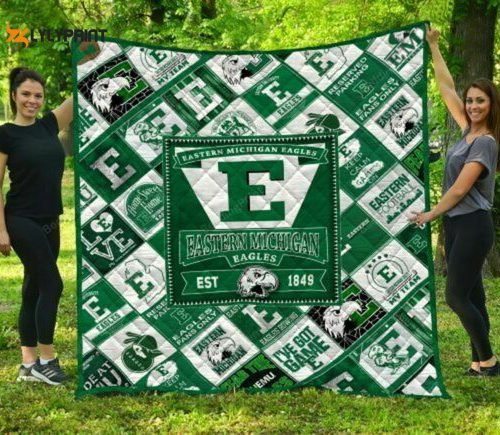 eastern michigan 1 quilt blanket 1 500x435 1