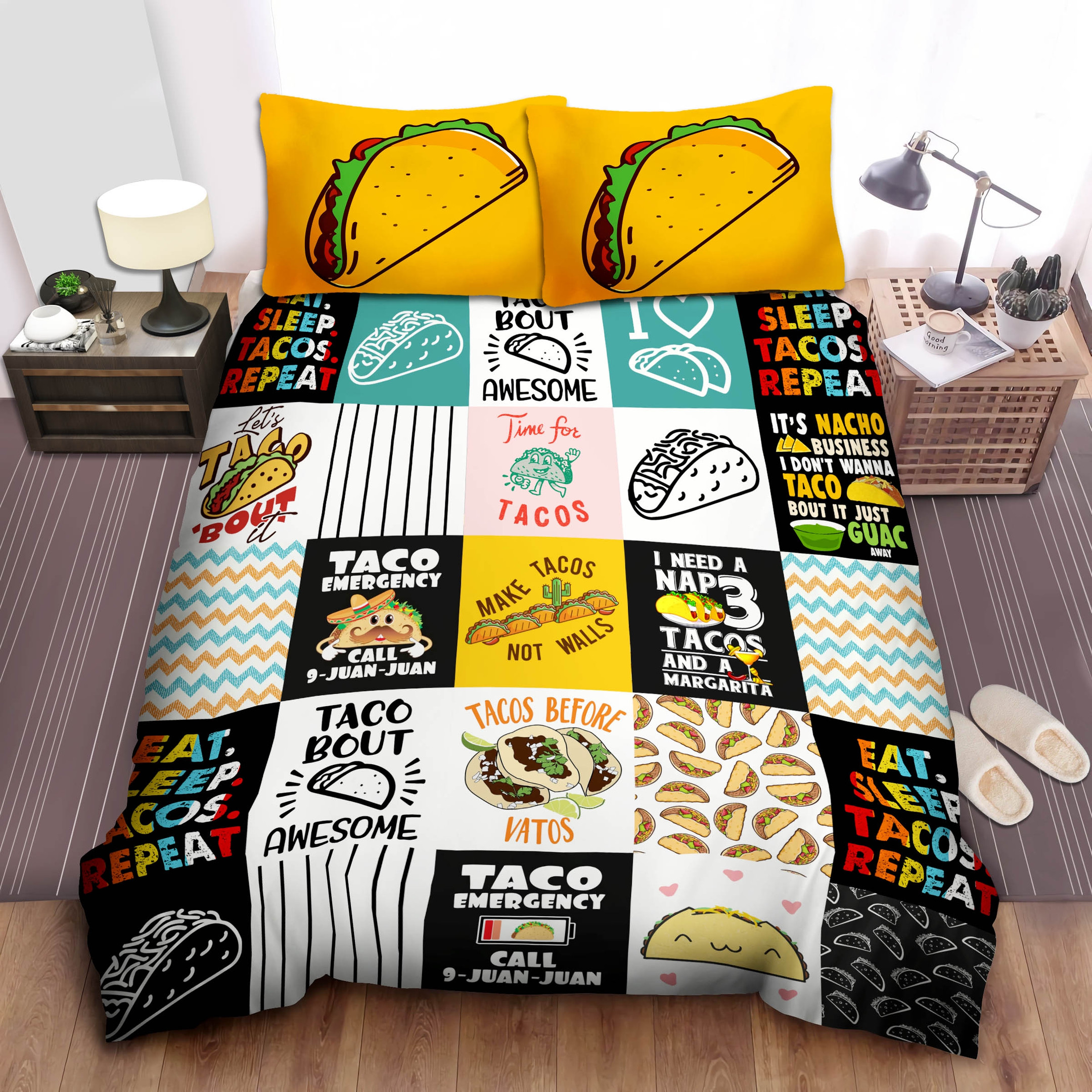 eat sleep tacos repeat duvet cover bedroom sets comfortable bedding sets r9fsx