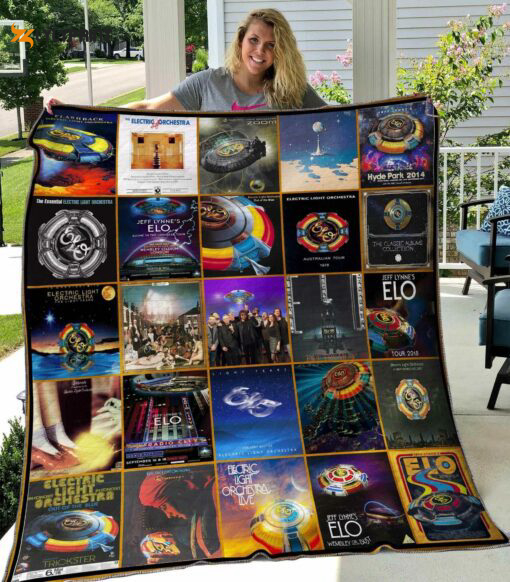 electric light orchestra 1 quilt blanket for fans home decor gift