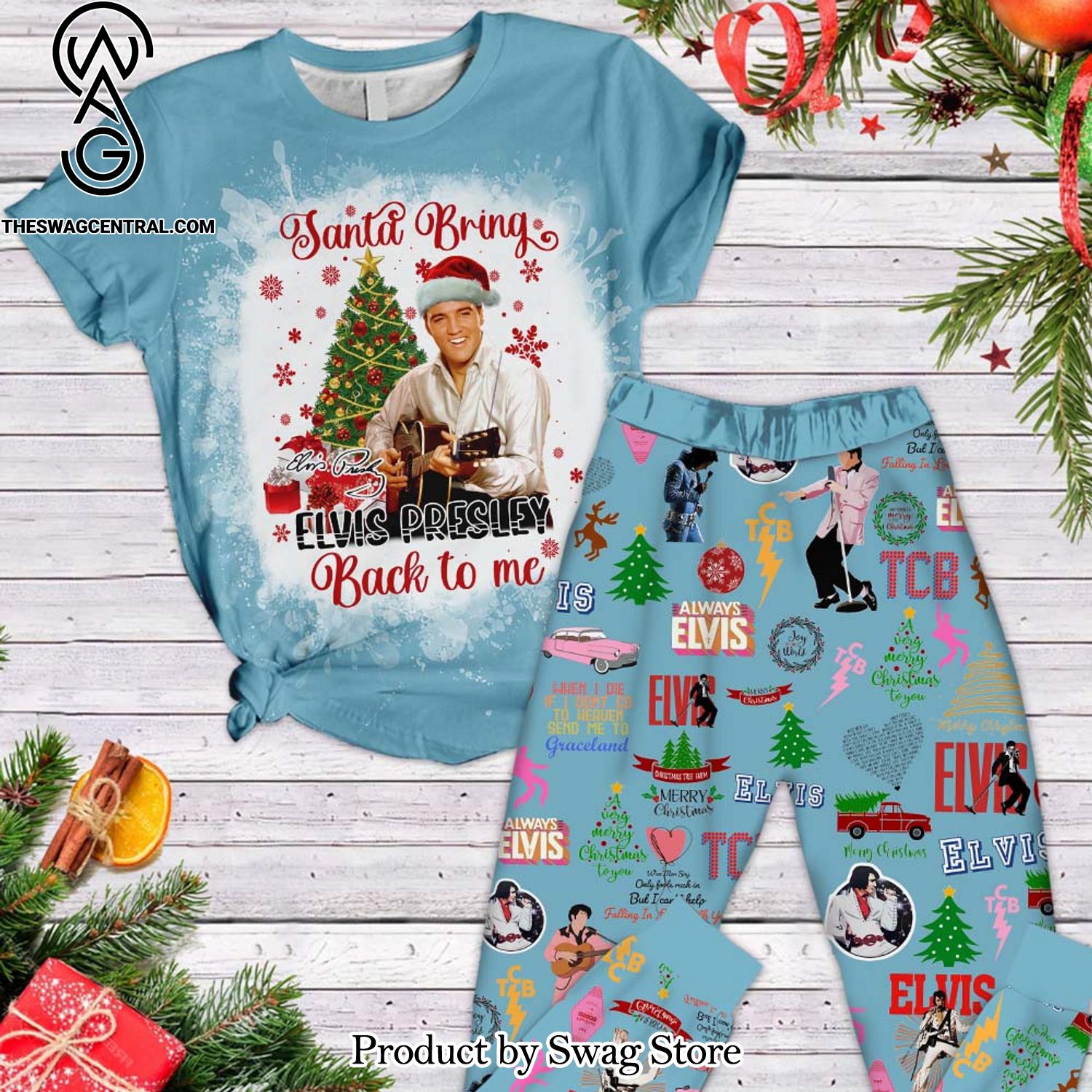 elvis presley all over printed 3d pyjamas set 1 rzKOz