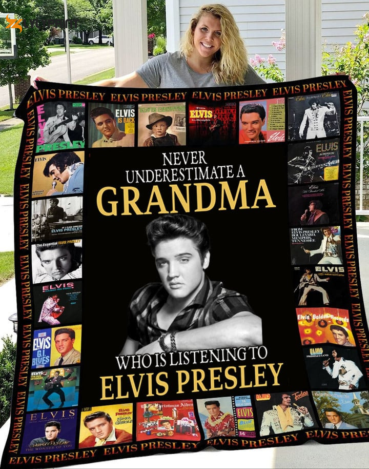 elvis presley quilt blanket 1