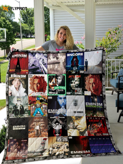 eminem quilt blanket 2c