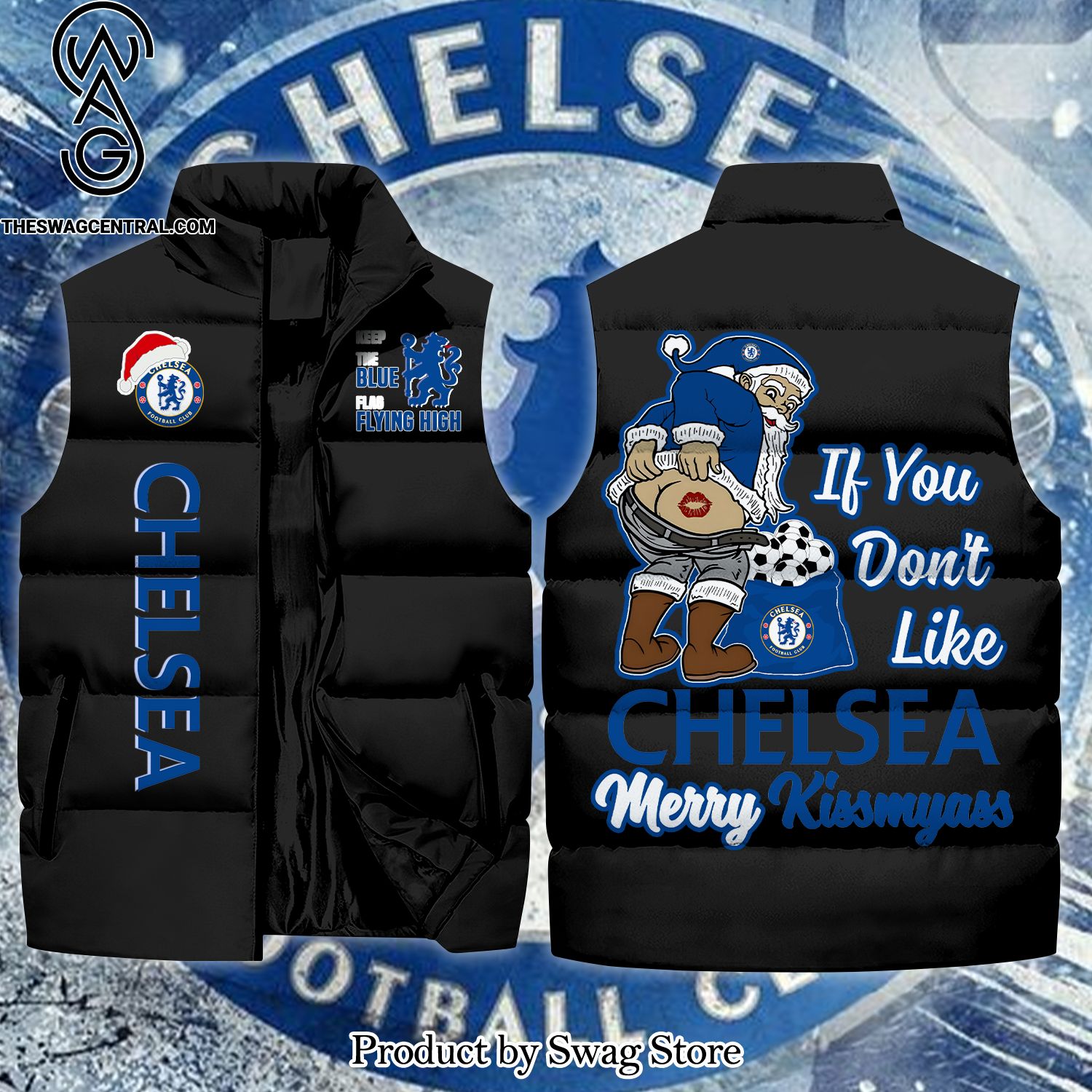 english premier league chelsea christmas unisex sleeveless jacket 1 MX6Fj