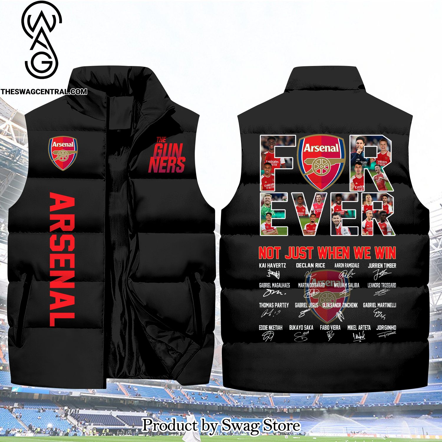 english premier league forever arsenal unisex sleeveless jacket 1 pl8Ej