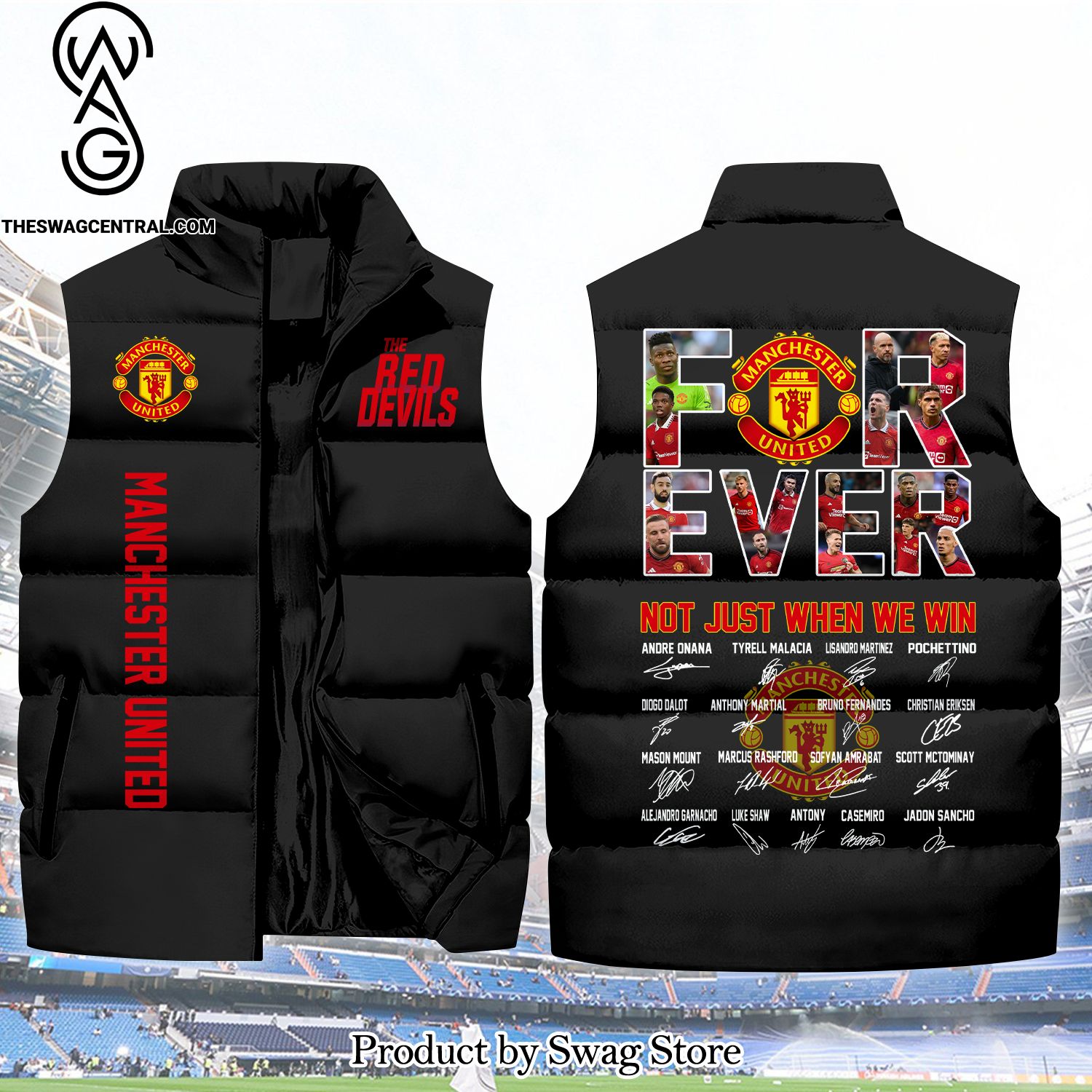 english premier league forever manchester united unisex sleeveless jacket 1 mUpqG