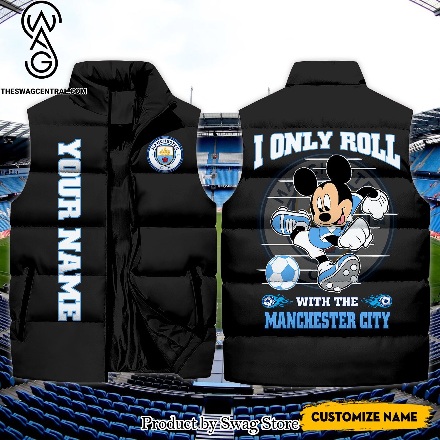 english premier league i only roll with the manchester city unisex sleeveless jacket 1 SUuHE