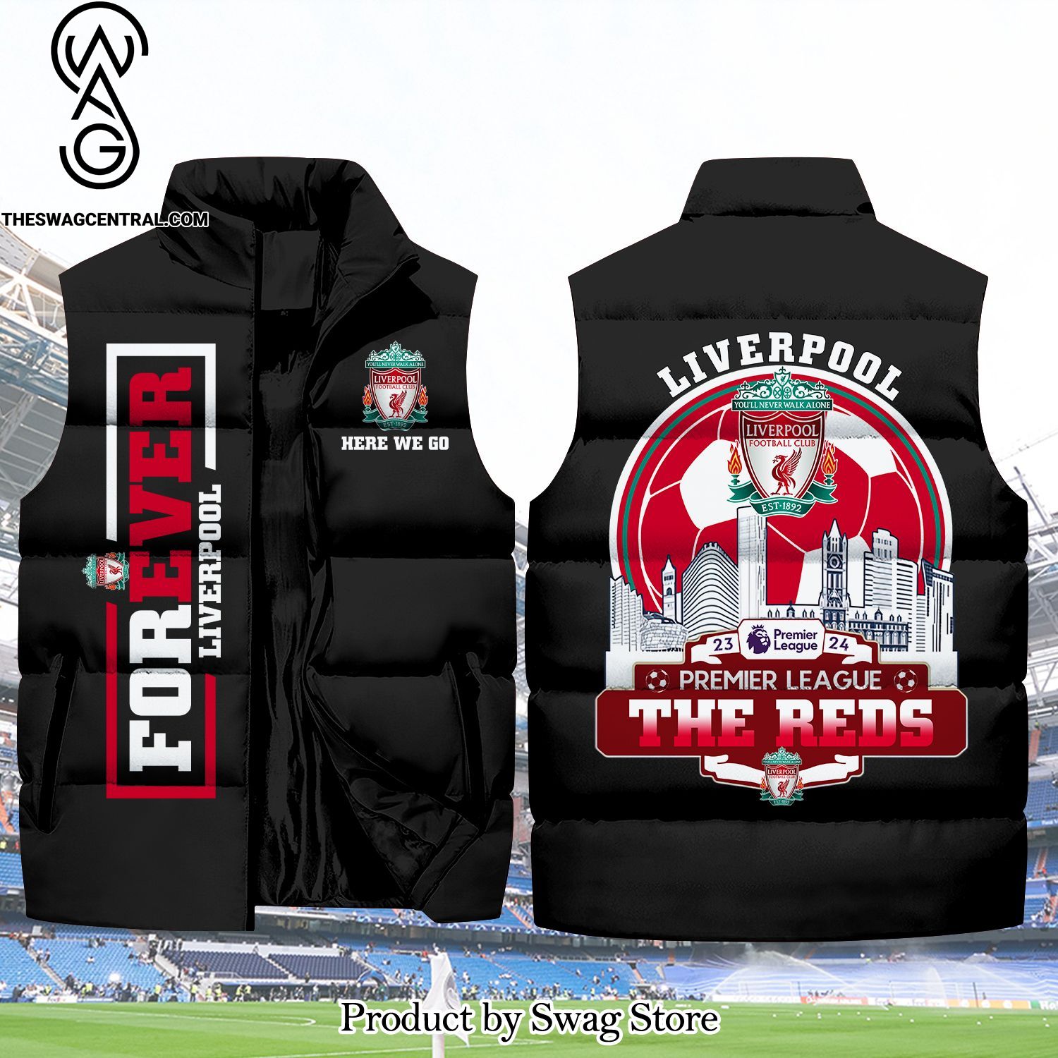 english premier league liverpool premier league 2023 unisex sleeveless jacket 1 be83g