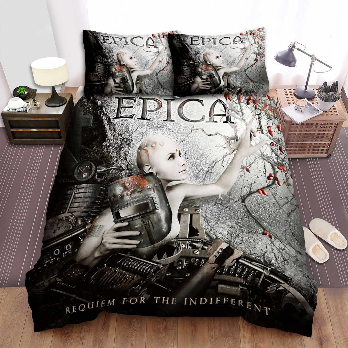 epica requiem for the indifferent bed sheets spread comforter duvet cover bedding sets fxsc3