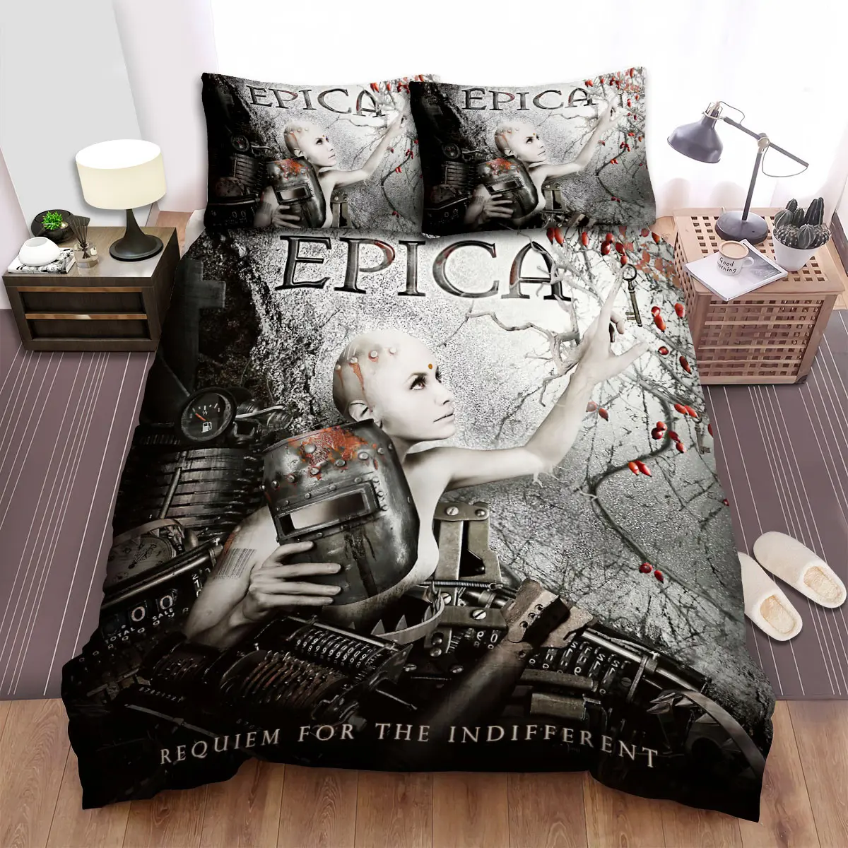 epica requiem for the indifferent bed sheets spread comforter duvet cover bedding sets fxsc3