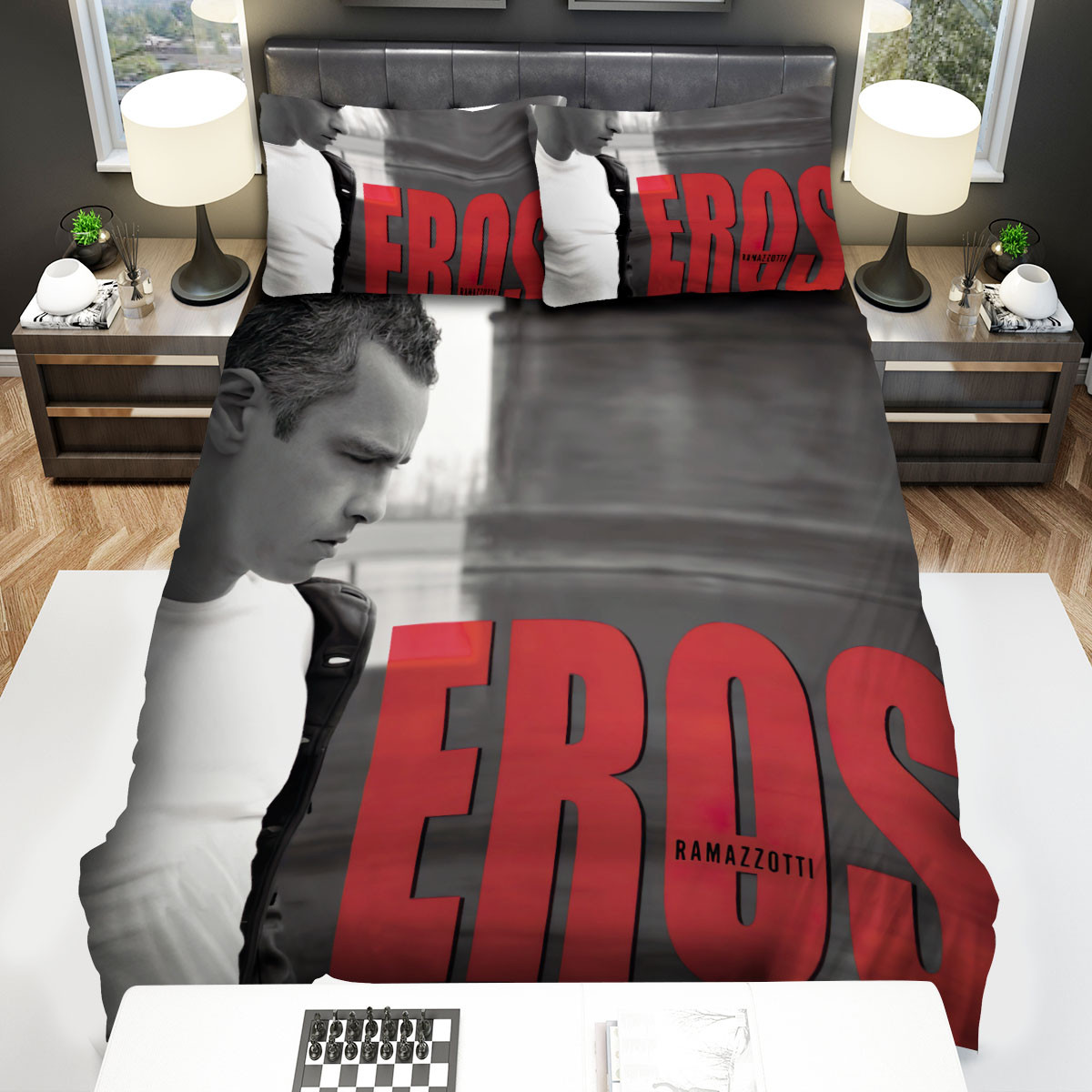 eros ramazzotti red bed sheets spread comforter duvet cover bedding sets j8s23
