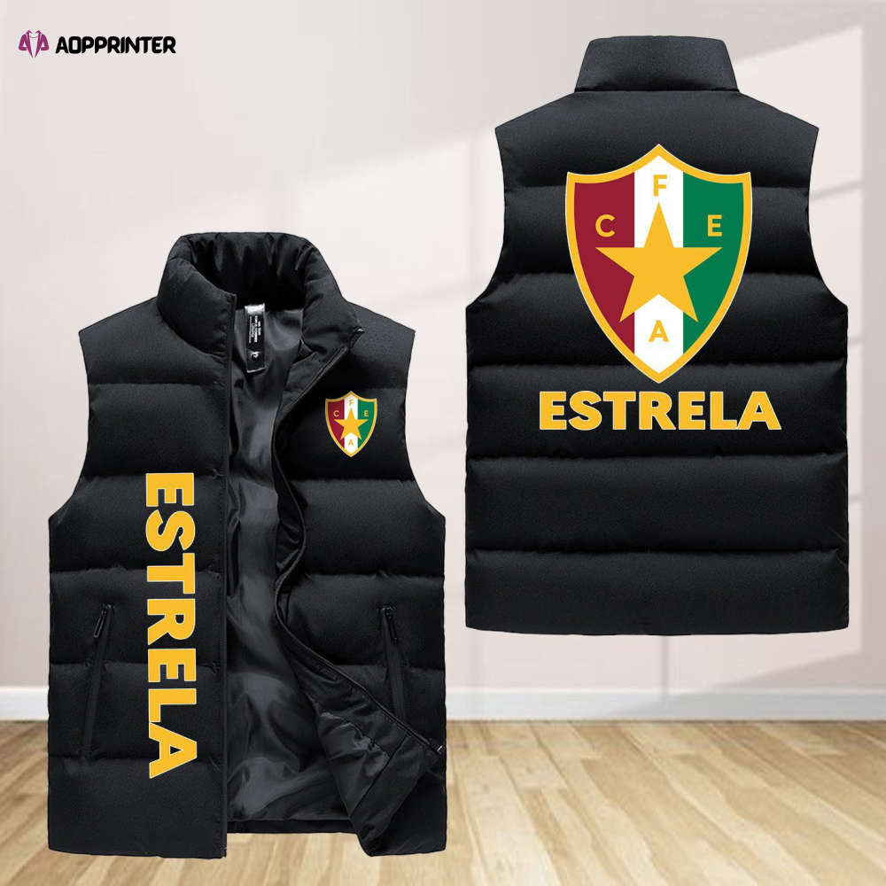 estrela da amadora sleeveless puffer jacket custom for fans spj0286