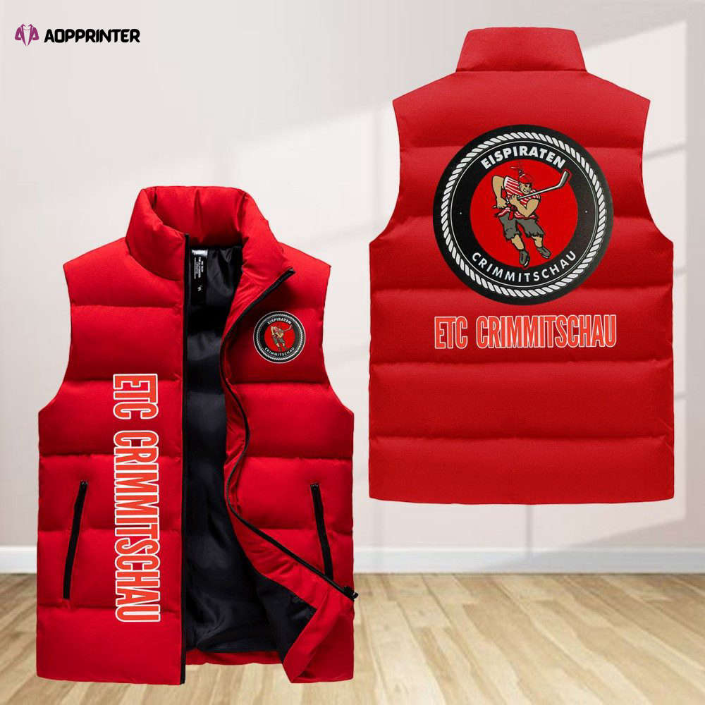 etc crimmitschau sleeveless puffer jacket custom for fans gifts