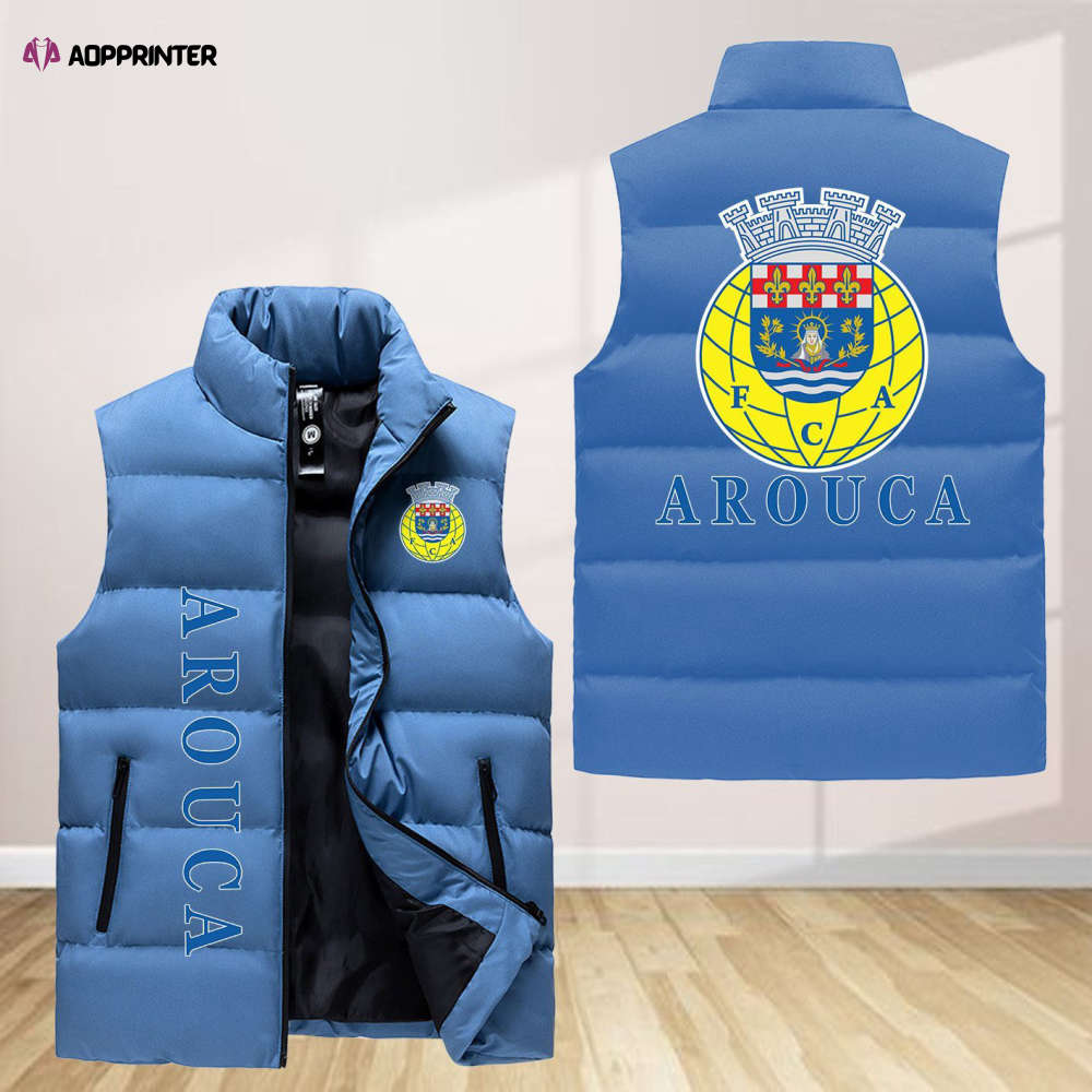 f c arouca sleeveless puffer jacket custom for fans gifts