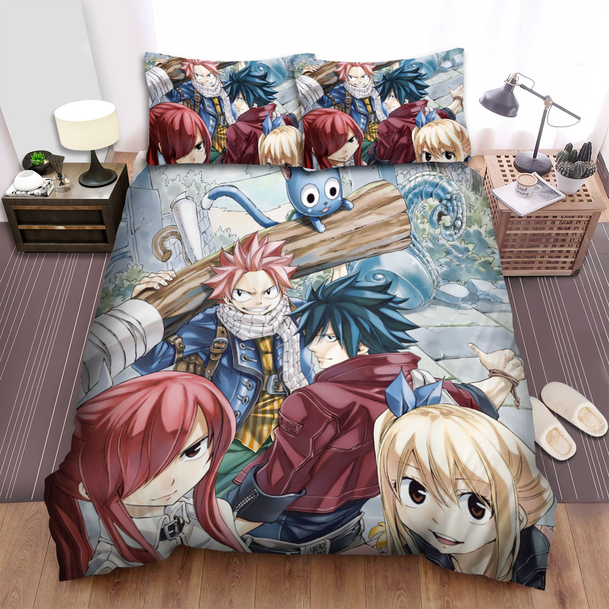 fairy tail main characters duvet cover bedroom sets comfortable bedding sets 8irto