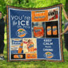 fanta quilt blanket funny gift for soft drink lover jzqow