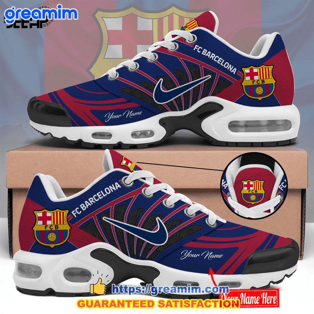 fc barcelona custom name air max plus shoes 1 Wk82d