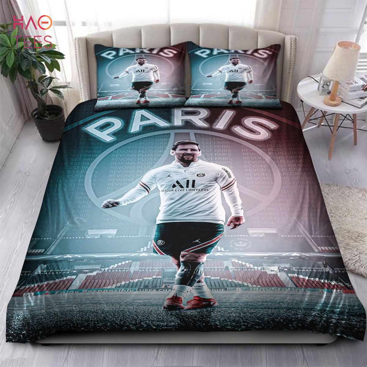 fc psg lionel messi 160 bedding sets 1 5hXJ5