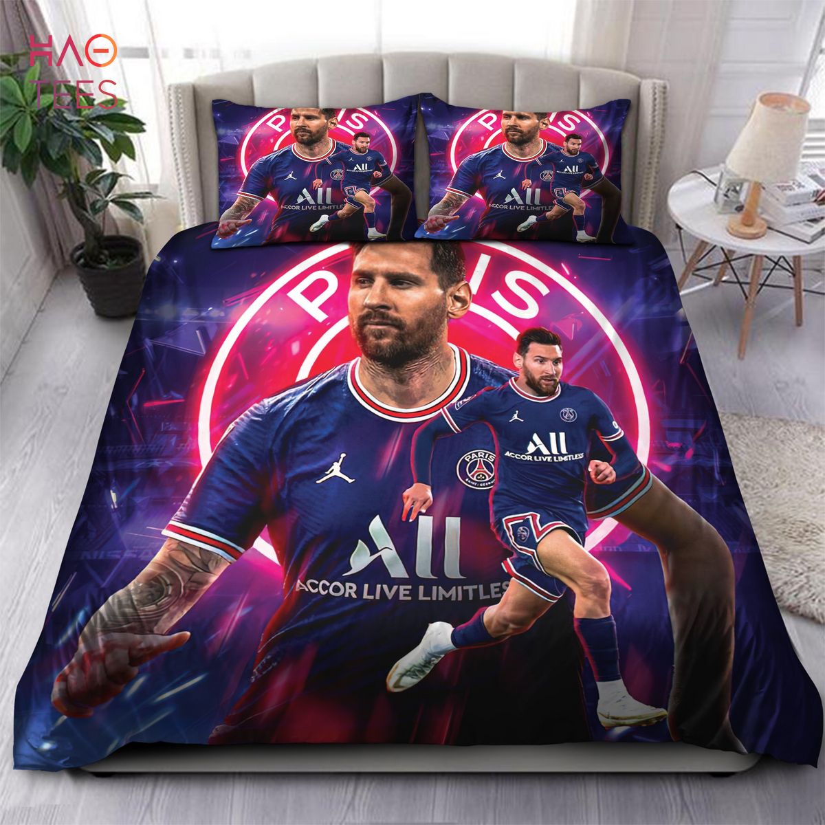 fc psg lionel messi 64 bedding sets 1 hdzxE