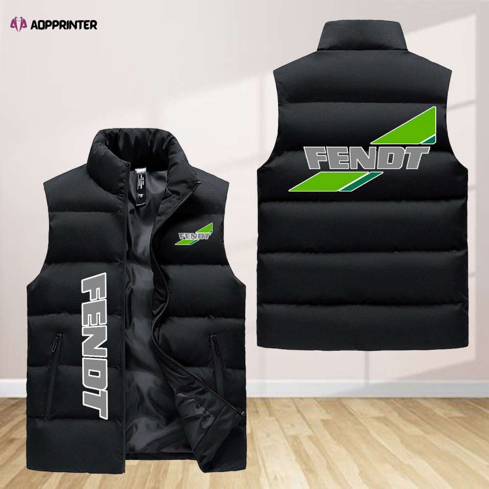 fendt sleeveless puffer jacket custom for fans gifts