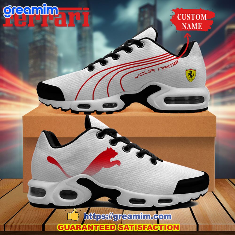 ferrari x puma custom air max plus sport shoes 1 P74Wb