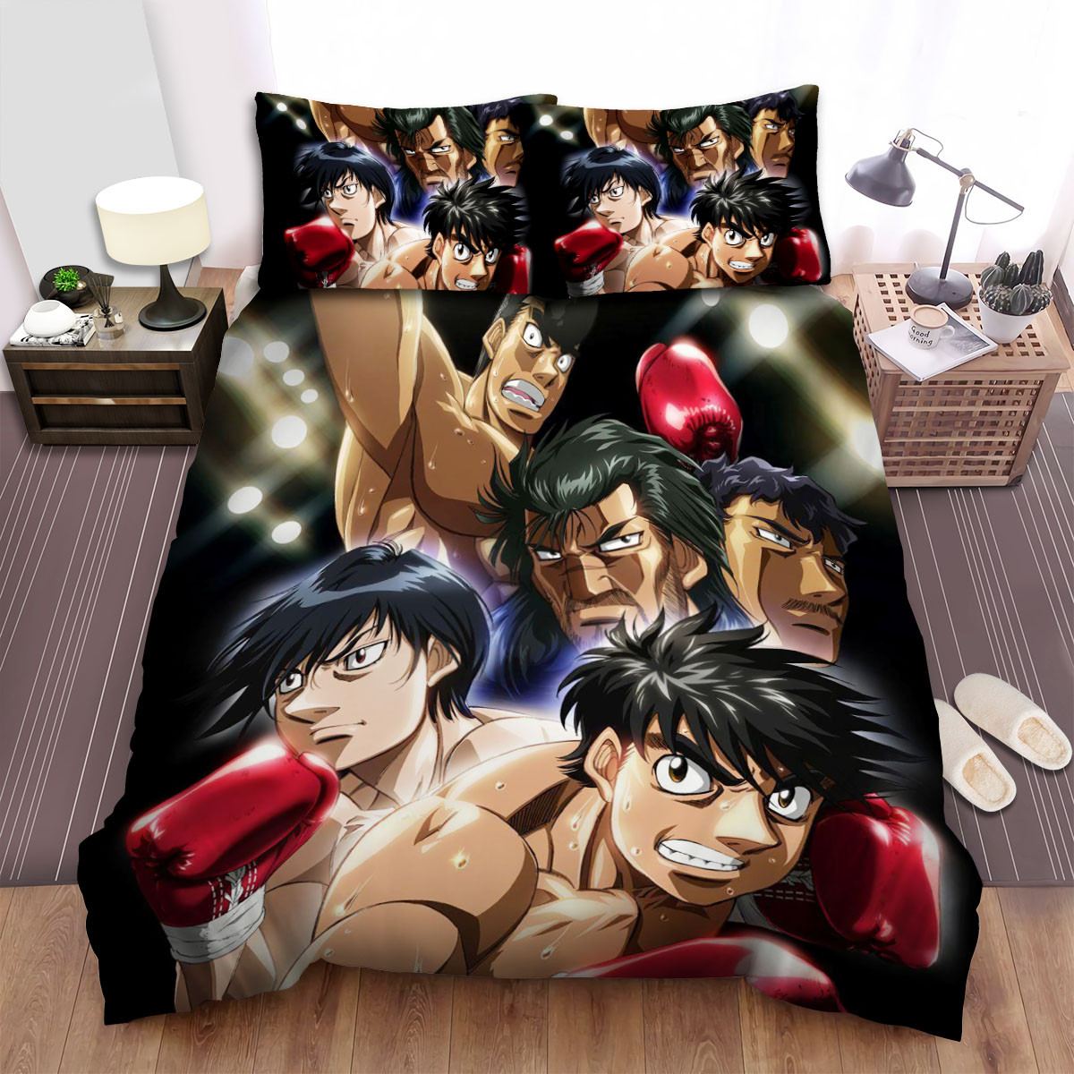 fighting spirit male characters duvet cover bedroom sets comfortable bedding sets vtpoa