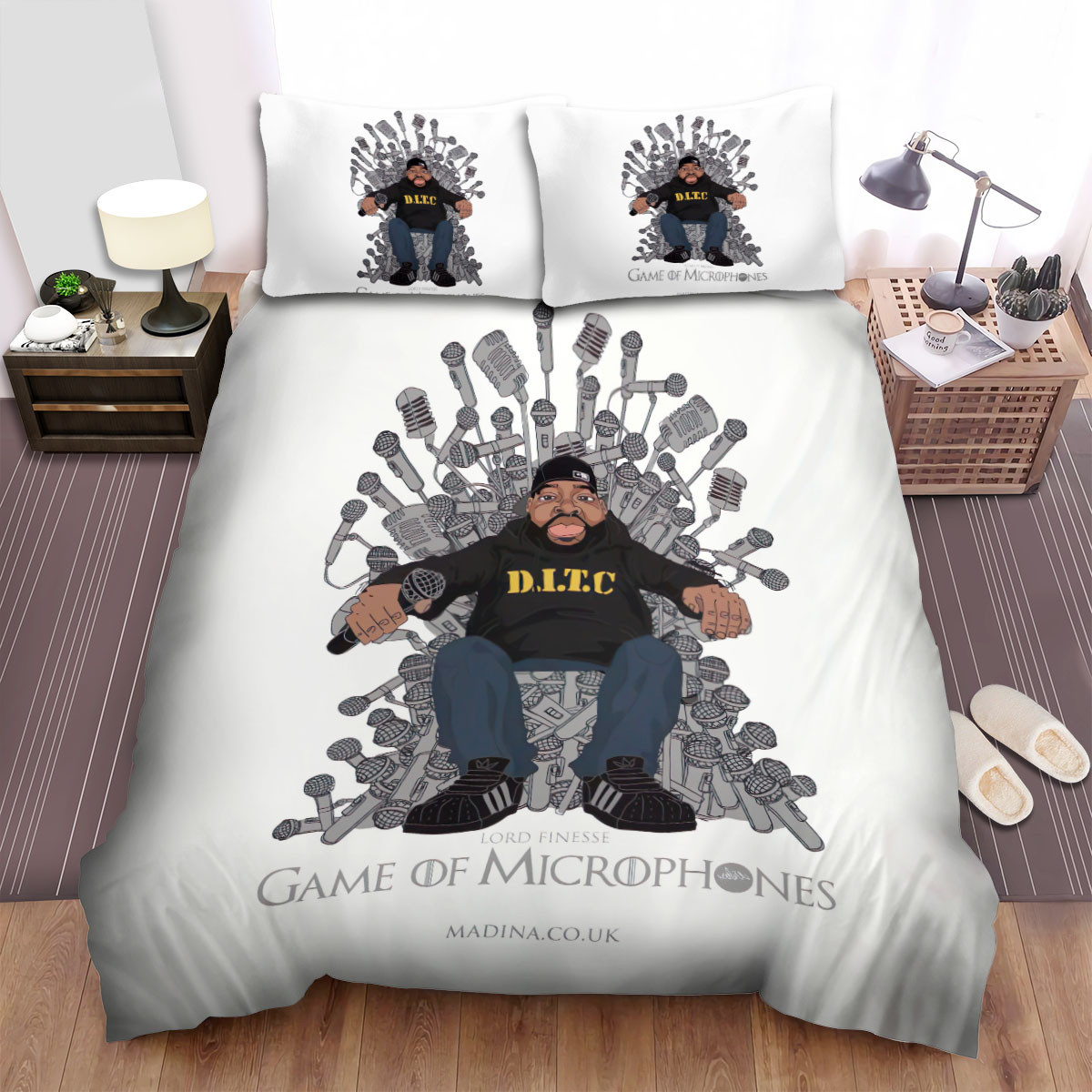 finesse game of microphones bed sheets spread comforter duvet cover bedding sets z13v0