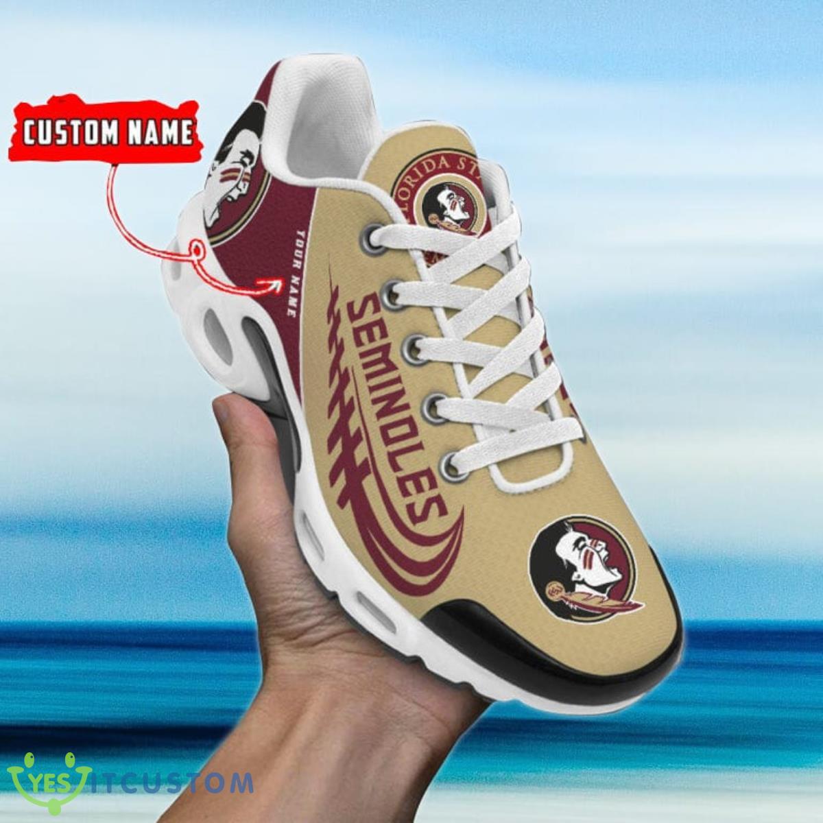 florida state seminoles custom name air cushion sports shoes