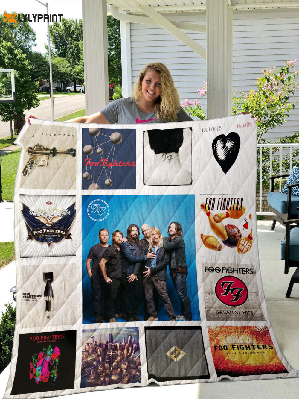 foo fighters quilt blanket 2b