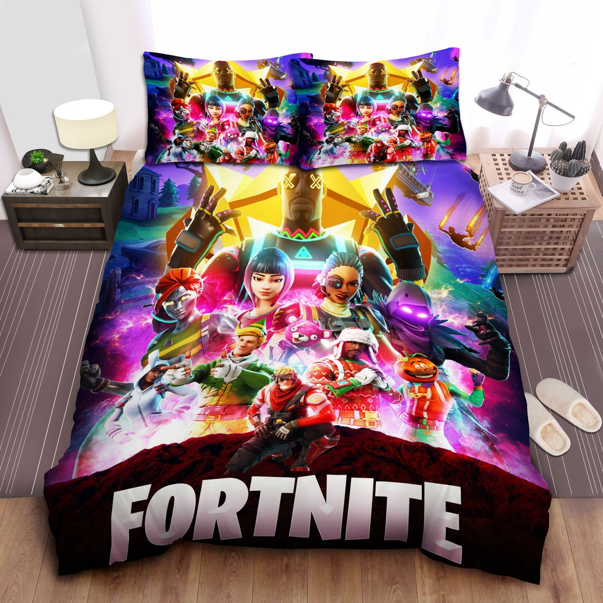 fortnite battle royale bedding sets poster bed sheets duvet cover bsg5o