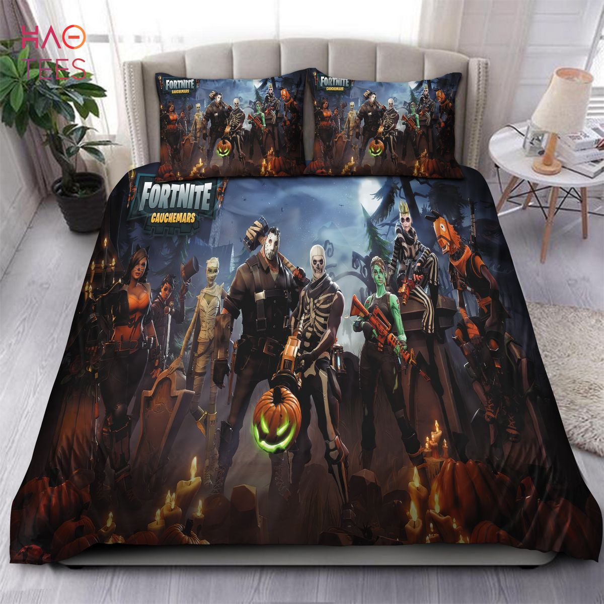 fortnite creative halloween skins bedding sets 1 2JZ8r