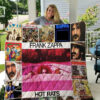 frank zappa quilt blanket for fans home decor gift 2b